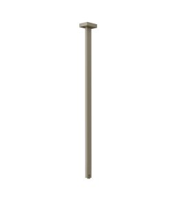 Gessi Inverso Diamantato Wylewka umywalkowa sufitowa (długość na zamówienie) Finox Brushed Nickel 20199.149