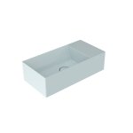 Flaminia App Umywalka ścienna 50x25 azzurro polvere glossy AP5025DXAP