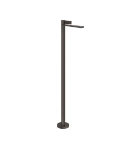 Gessi Inverso Diamantato Bateria umywalkowa wolnostojąca - element zewnętrzny Black Metal Brushed PVD 73695.707
