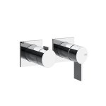 Gessi Inverso Diamantato Bateria prysznicowa podtynkowa 2-drożna - element zewnętrzny Chrom 73638.031