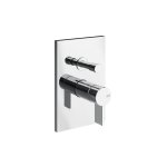Gessi Inverso Diamantato Bateria wannowo-prysznicowa podtynkowa 2-drożna - element zewnętrzny Chrom 73679.031