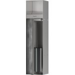 Hansgrohe XtraStoris Rock Wnęka ścienna na papier i szczotkę z drzwiczkami stal szlachetna szczotkowana 56062800 (K) W MAGAZYNIE !!!