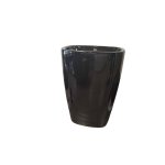      NIC Design MILK Umywalka wolnostojąca z korkiem nero glossy 001290.008 + 007403.008 WYPRZEDAŻ EKSPOZYCJI!!