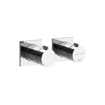 Gessi Inverso Diamantato Bateria prysznicowa termostatyczna podtynkowa 1-drożna - element zewnętrzny Chrom 73032.031