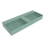 Flaminia App Umywalka podwójna stawiana/ścienna 120x47 menta matt AP120LME