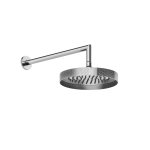 Gessi Inverso Diamantato Deszczownica Ø 218 mm z ramieniem ściennym Chrom 63448.031