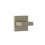 Gessi Inverso Diamantato Zawór odcinający do mieszacza termostatycznego podtynkowego - element zewnętrzny Finox Brushed Nickel 43264.149