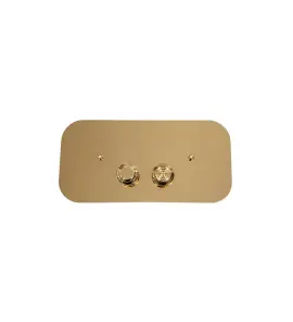   Bleu Provence Przycisk do systemu spłukiwania Geberit gold PLGB02OR