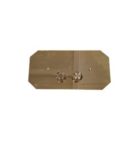Bleu Provence Przycisk spłukujący do Geberit gold PLGB03OR
