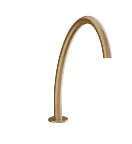 Gessi Origini Wylewka umywalkowa 230 mm Warm Bronze Brushed PVD 66025.726