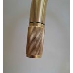 Gessi Venti20 Bateria kuchenna obrotowa z wyciąganą wylewką brass brushed PVD 60622.727