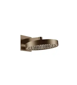 Gessi Origini Głowica prysznicowa Ø 300 mm regulowana ścienna Coffee Bronze Brushed PVD 63049.761