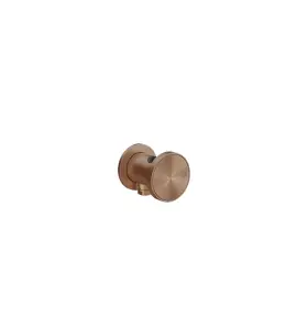 Gessi Origini Uchwyt na słuchawkę z przyłączem kątowym Copper Brushed PVD 66161.708
