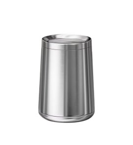 Galatea Design – kosz łazienkowy 10 l, stal szczotkowana, GD10LIX