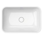   Duravit Happy D.2 Umywalka stawiana 60x40 biały połysk/antracyt mat 2359610000 W MAGAZYNIE !!!