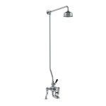 Lefroy Brooks Classic Bateria wannowa 2-otworowa z deszczownicą Ø 200 mm Chrom DMBL8822CP