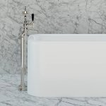Lefroy Brooks Classic Wanna wolnostojąca 1725x610 mm Biały mat LB8644MW
