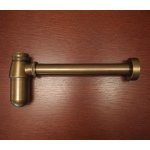   Burlington/Galatea Design Syfon umywalkowy z okrągłym spodem old brass W14OLB/GDW14OLB W MAGAZYNIE!!