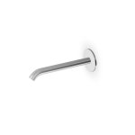 Zucchetti Sablier Wylewka ścienna podtynkowa 225 mm brushed stainless steel Z92263.X