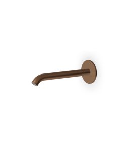 Zucchetti Sablier Wylewka ścienna podtynkowa 225 mm Matt Chocolate PVD Z92263.XSP21