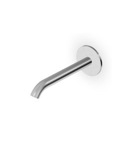 Zucchetti Sablier Wylewka ścienna podtynkowa 205 mm Brushed Stainless Steel Z92264.X