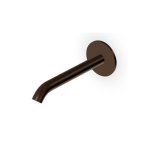 Zucchetti Sablier Wylewka ścienna podtynkowa 205 mm Brushed Chocolate PVD Z92264.XP21