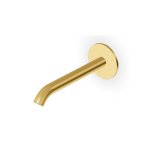 Zucchetti Sablier Wylewka ścienna podtynkowa 205 mm Brushed Gold PVD Z92264.XP41