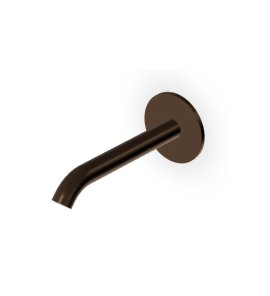 Zucchetti Sablier Wylewka ścienna podtynkowa 175 mm Brushed Chocolate PVD Z92265.XP21