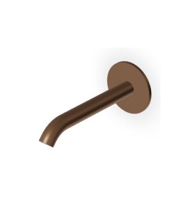 Zucchetti Sablier Wylewka ścienna podtynkowa 175 mm Matt Chocolate PVD Z92265.XSP21