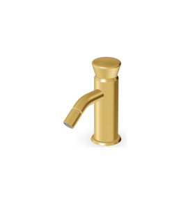 Zucchetti Sablier Bateria bidetowa jednouchwytowa Brushed Gold PVD ZSL559.XP41