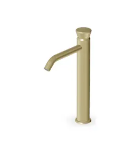 Zucchetti Sablier Bateria umywalkowa jednouchwytowa Brushed British Gold PVD ZSL558.XP31