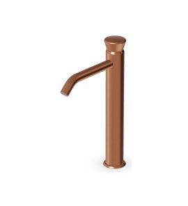 Zucchetti Sablier Bateria umywalkowa jednouchwytowa Brushed Copper PVD ZSL558.XP91