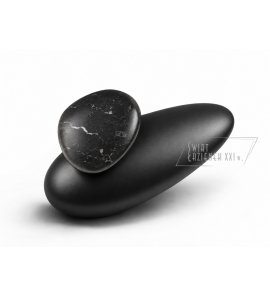  Gessi Equilibrio Bateria umywalkowa matte black z uchwytem marquina black 52001.299+52002.542 W MAGAZYNIE !!! (K)