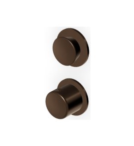 Zucchetti Sablier Bateria termostatyczna natryskowa podtynkowa - element zewnętrzny Brushed Chocolate PVD ZSL801.XP21