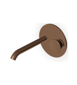 Zucchetti Sablier Bateria umywalkowa podtynkowa 200 mm Matt Chocolate PVD ZSL736.XSP21