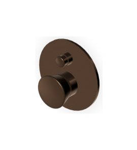 Zucchetti Sablier Bateria wannowo-natryskowa podtynkowa - element zewnętrzny Brushed Chocolate PVD ZSL775.XP21
