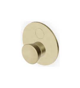 Zucchetti Sablier Bateria wannowo-natryskowa podtynkowa - element zewnętrzny Brushed British Gold PVD ZSL776.XP31
