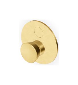 Zucchetti Sablier Bateria wannowo-natryskowa podtynkowa - element zewnętrzny Brushed Gold PVD ZSL776.XP41