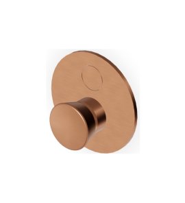 Zucchetti Sablier Bateria wannowo-natryskowa podtynkowa - element zewnętrzny Brushed Copper PVD ZSL776.XP91