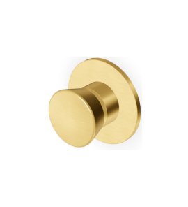 Zucchetti Sablier Mieszacz podtynkowy jednouchwytowy - element zewnętrzny Brushed Gold PVD ZSL780.XP41