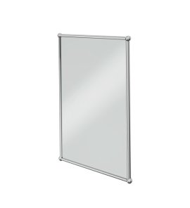Burlington Lustro prostokątne 50x70 chrom A11CHR