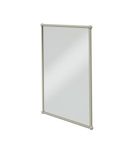 Burlington Lustro prostokątne 50x70 brushed nickel A11BNKL