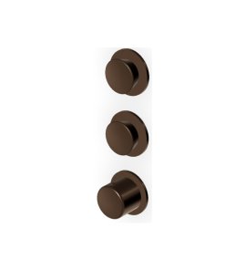 Zucchetti Sablier Bateria termostatyczna natryskowa podtynkowa - element zewnętrzny Brushed Chocolate PVD ZSL802.XP21