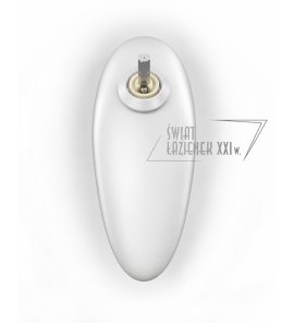 Gessi Equilibrio Bateria umywalkowa matte white 52001.279