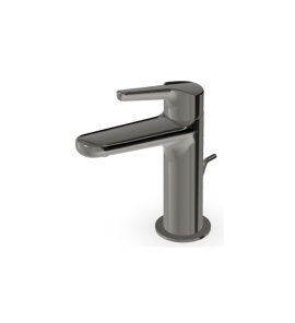 Zucchetti Medameda Bateria umywalkowa jednootworowa z korkiem automatycznym Metal Black ZMM710.C50
