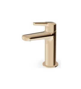 Zucchetti Medameda Bateria umywalkowa jednootworowa bez korka British Gold PVD ZMM713.P30