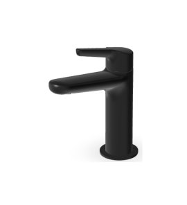 Zucchetti Medameda Bateria umywalkowa jednootworowa bez korka Brushed Total Black PVD ZMM713.P81