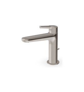 Zucchetti Medameda Bateria umywalkowa jednootworowa z korkiem automatycznym Brushed Nickiel ZMM711.C3
