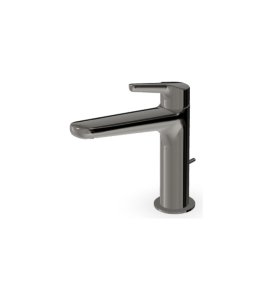 Zucchetti Medameda Bateria umywalkowa jednootworowa z korkiem automatycznym Metal Black ZMM711.C50