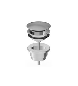 Zucchetti Sablier Korek klik-klak Brushed Stainless Steel R97778.X